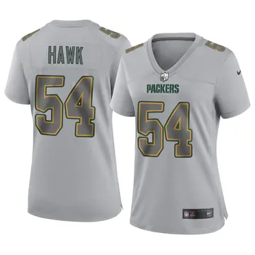 Nike A.J. Hawk Women's Game Green Bay Packers Gray Atmosphere Fashion Jersey