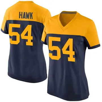 Nike A.J. Hawk Women's Game Green Bay Packers Navy Alternate Jersey