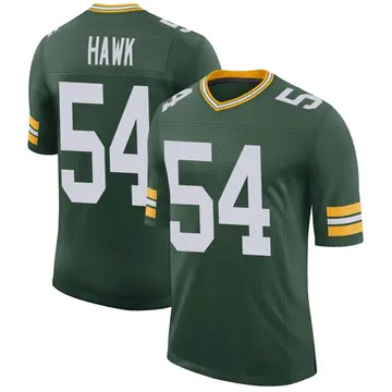 Nike A.J. Hawk Youth Limited Green Bay Packers Green Classic Jersey