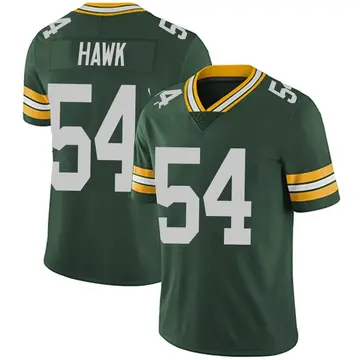 Nike A.J. Hawk Youth Limited Green Bay Packers Green Team Color Vapor Untouchable Jersey