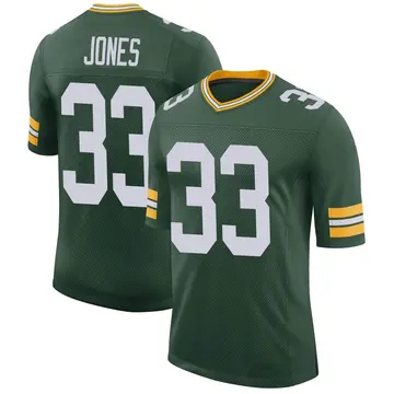 Nike Aaron Jones Youth Limited Green Bay Packers Green Classic Jersey