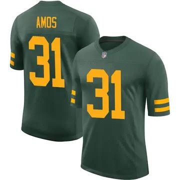 Nike Adrian Amos Men's Limited Green Bay Packers Green Alternate Vapor Jersey