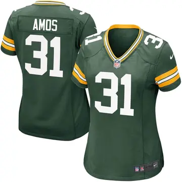 Nike Adrian Amos Women's Game Green Bay Packers Green Team Color Jersey