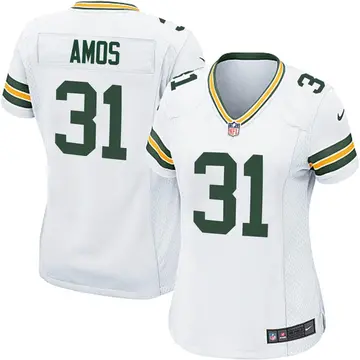Nike Adrian Amos Women's Game Green Bay Packers White Jersey