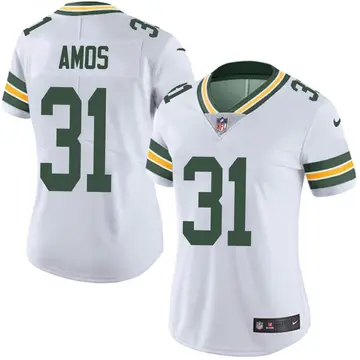 Nike Adrian Amos Women's Limited Green Bay Packers White Vapor Untouchable Jersey