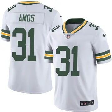 Nike Adrian Amos Youth Limited Green Bay Packers White Vapor Untouchable Jersey