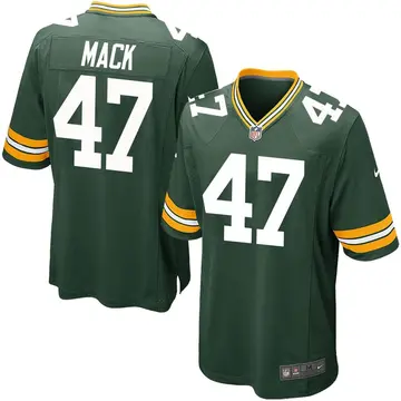 Nike Alize Mack Youth Game Green Bay Packers Green Team Color Jersey