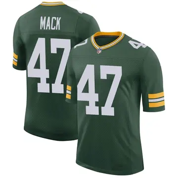Nike Alize Mack Youth Limited Green Bay Packers Green Classic Jersey