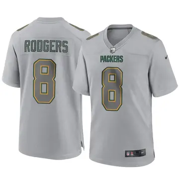Nike Amari Rodgers Men's Game Green Bay Packers Gray Atmosphere Fashion Jersey