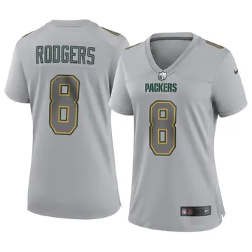 Nike Amari Rodgers Women's Game Green Bay Packers Gray Atmosphere Fashion Jersey