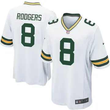 Nike Amari Rodgers Youth Game Green Bay Packers White Jersey