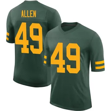 Nike Austin Allen Men's Limited Green Bay Packers Green Alternate Vapor Jersey