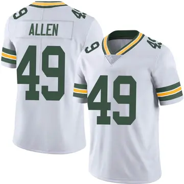 Nike Austin Allen Men's Limited Green Bay Packers White Vapor Untouchable Jersey