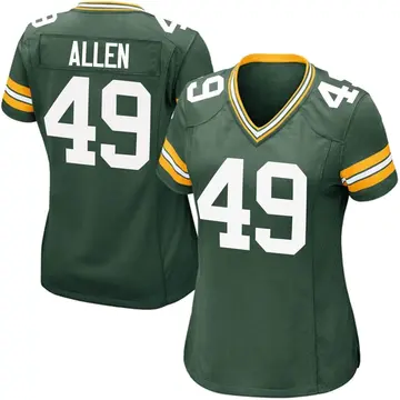 Nike Austin Allen Women's Game Green Bay Packers Green Team Color Jersey