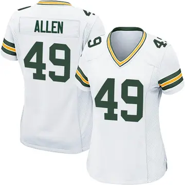 Nike Austin Allen Women's Game Green Bay Packers White Jersey