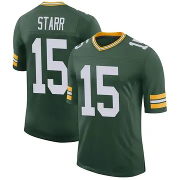 Nike Bart Starr Men's Limited Green Bay Packers Green Classic Jersey