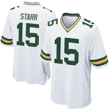 Nike Bart Starr Youth Game Green Bay Packers White Jersey