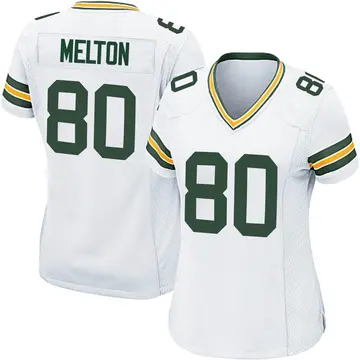 Nike Bo Melton Women's Game Green Bay Packers White Jersey