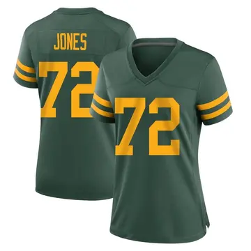 Nike Caleb Jones Women's Game Green Bay Packers Green Alternate Jersey