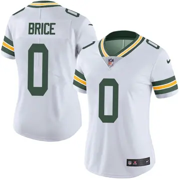 Nike Caliph Brice Women's Limited Green Bay Packers White Vapor Untouchable Jersey