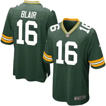Nike Chris Blair Men's Game Green Bay Packers Green Team Color Jersey