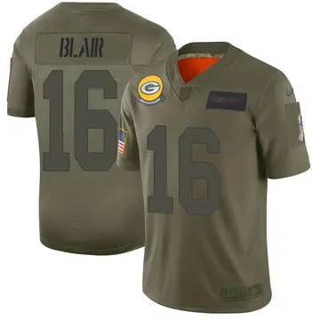 Nike Chris Blair Youth Limited Green Bay Packers Camo 2019 Salute to Service Jersey