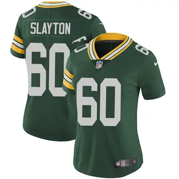 Nike Chris Slayton Women's Limited Green Bay Packers Green Team Color Vapor Untouchable Jersey