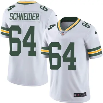 Nike Cole Schneider Youth Limited Green Bay Packers White Vapor Untouchable Jersey