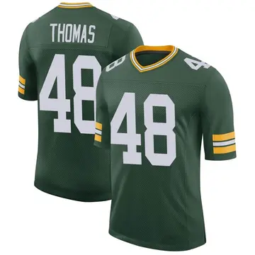 Nike DQ Thomas Men's Limited Green Bay Packers Green Classic Jersey