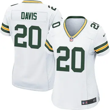 Nike Danny Davis Women's Game Green Bay Packers White Jersey