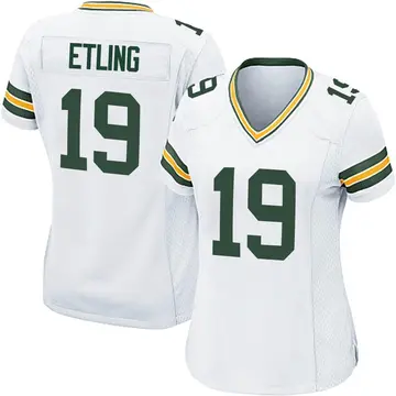 Nike Danny Etling Women's Game Green Bay Packers White Jersey