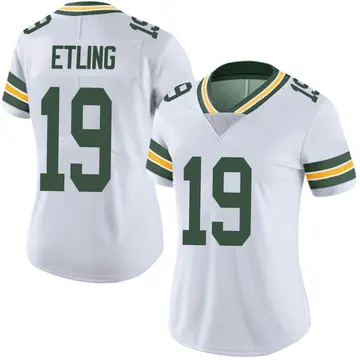Nike Danny Etling Women's Limited Green Bay Packers White Vapor Untouchable Jersey