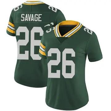 Nike Darnell Savage Women's Limited Green Bay Packers Green Team Color Vapor Untouchable Jersey