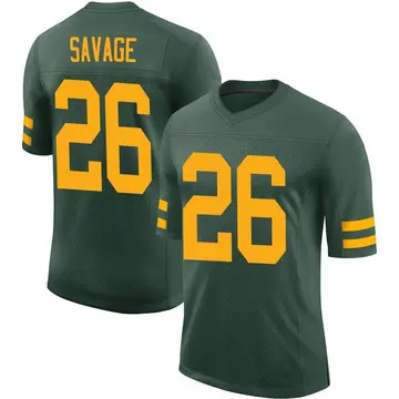 Nike Darnell Savage Youth Limited Green Bay Packers Green Alternate Vapor Jersey