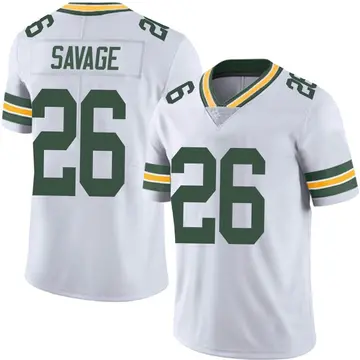 Nike Darnell Savage Youth Limited Green Bay Packers White Vapor Untouchable Jersey