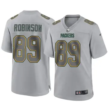 Nike Dave Robinson Men's Game Green Bay Packers Gray Atmosphere Fashion Jersey