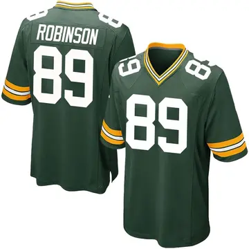 Nike Dave Robinson Men's Game Green Bay Packers Green Team Color Jersey