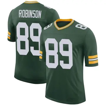 Nike Dave Robinson Men's Limited Green Bay Packers Green Classic Jersey