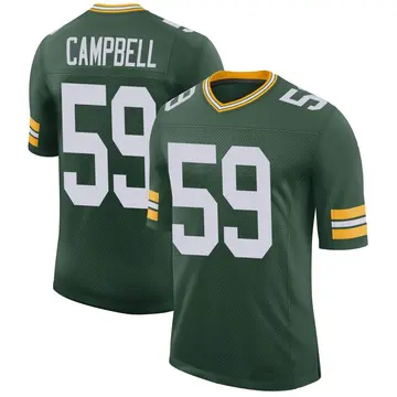 Nike De'Vondre Campbell Men's Limited Green Bay Packers Green Classic Jersey