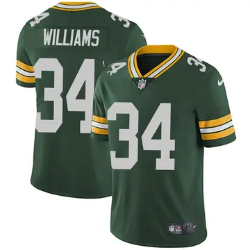 Nike Dexter Williams Men's Limited Green Bay Packers Green Team Color Vapor Untouchable Jersey