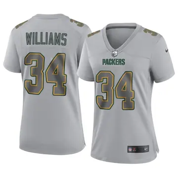 Nike Dexter Williams Women's Game Green Bay Packers Gray Atmosphere Fashion Jersey