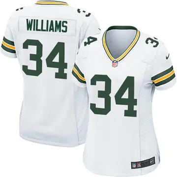 Nike Dexter Williams Women's Game Green Bay Packers White Jersey