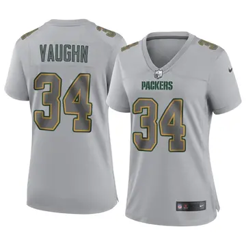 Nike Donte Vaughn Women's Game Green Bay Packers Gray Atmosphere Fashion Jersey