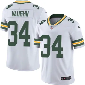 Nike Donte Vaughn Youth Limited Green Bay Packers White Vapor Untouchable Jersey