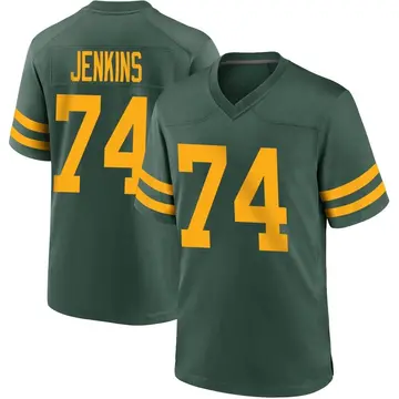 Nike Elgton Jenkins Men's Game Green Bay Packers Green Alternate Jersey