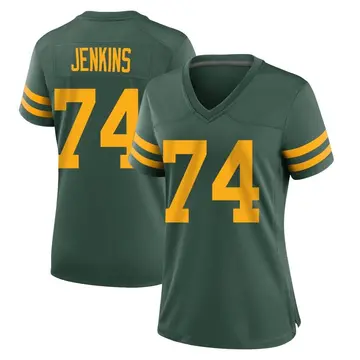Nike Elgton Jenkins Women's Game Green Bay Packers Green Alternate Jersey