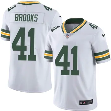Nike Ellis Brooks Men's Limited Green Bay Packers White Vapor Untouchable Jersey