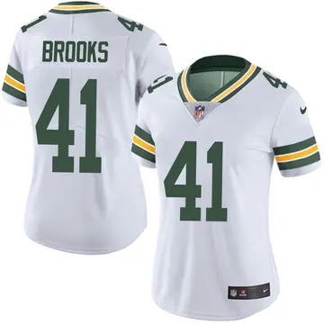 Nike Ellis Brooks Women's Limited Green Bay Packers White Vapor Untouchable Jersey