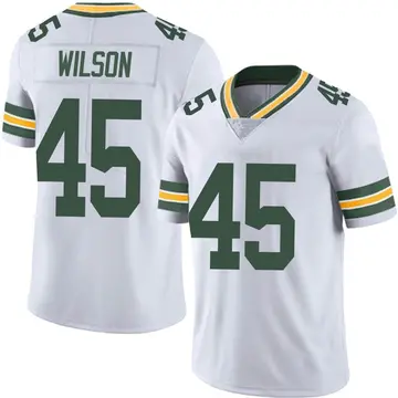 Nike Eric Wilson Men's Limited Green Bay Packers White Vapor Untouchable Jersey