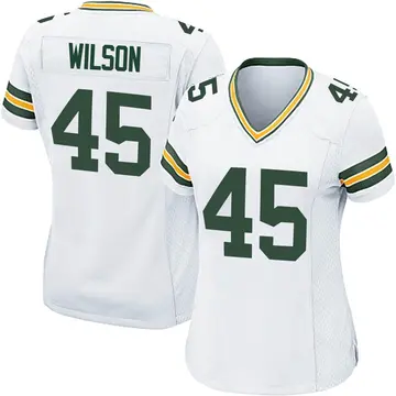 Nike Eric Wilson Women's Game Green Bay Packers White Jersey